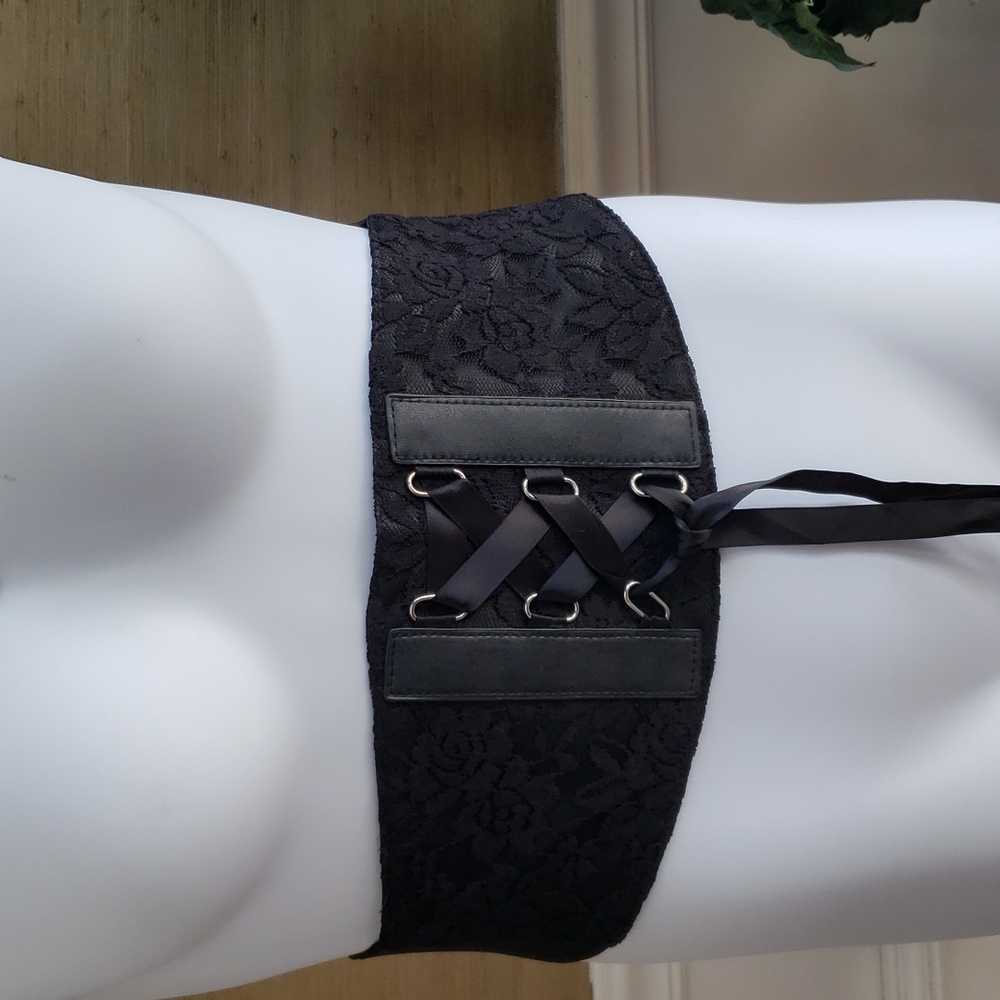 Torrid Belt. Faux Corset Adjustable Belt